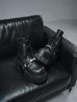 Gothic Platform Ankle Boots