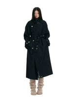 Korean Double Collar Trench Coat