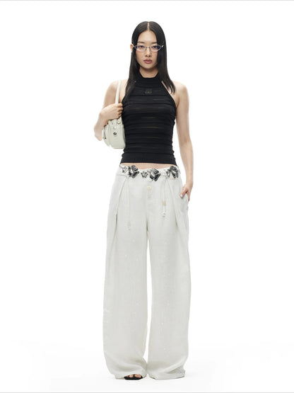 Organza Halter Cami