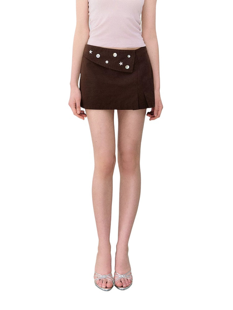 Starfall Shell Mini Skirt
