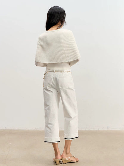 Double Knit Poncho Top