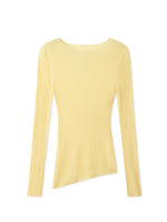 Wool Thin Crew-neck Long-sleeve Top