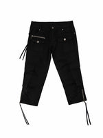 Cargo Straight Biker Shorts