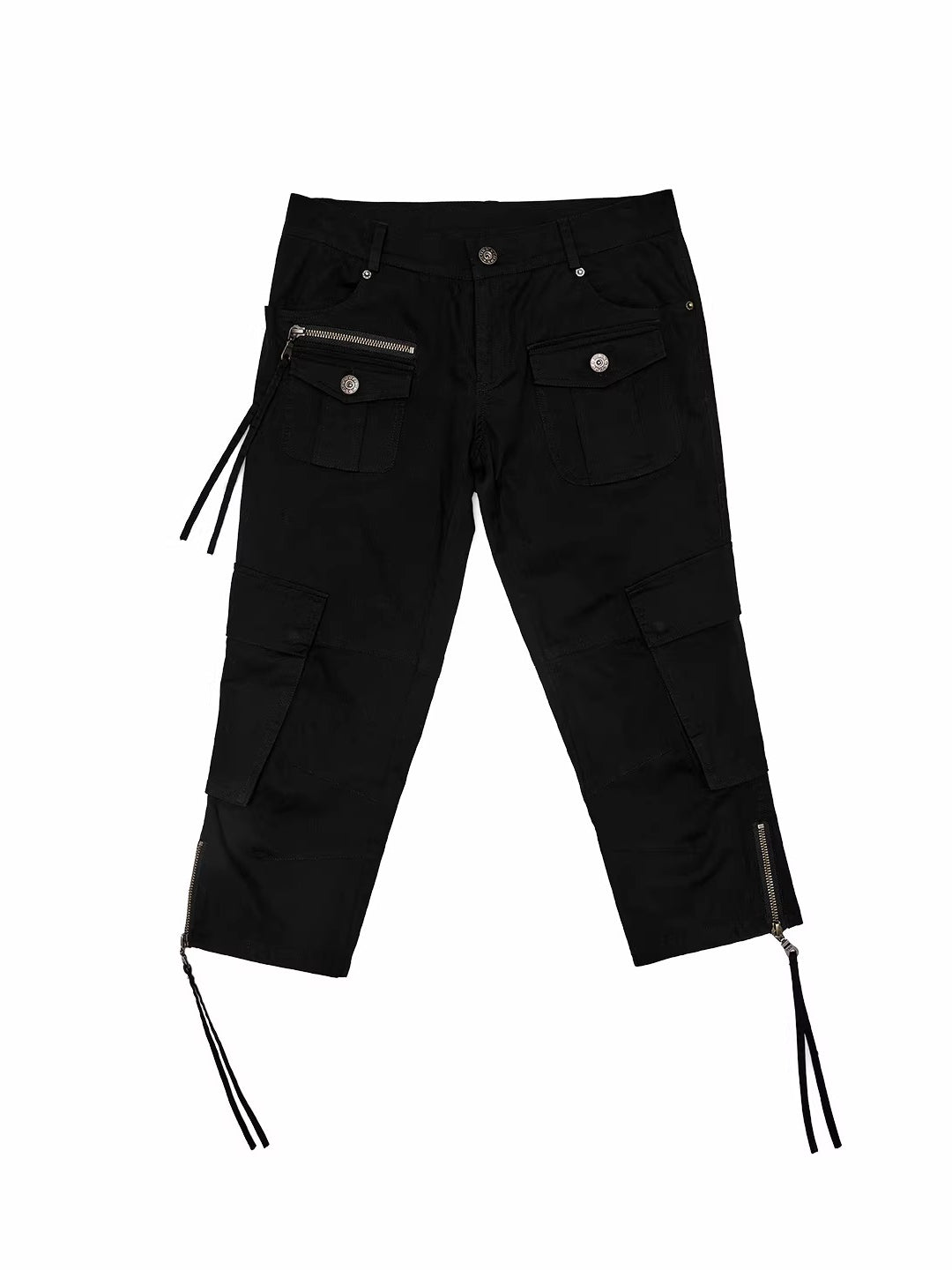 Cargo Straight Biker Shorts
