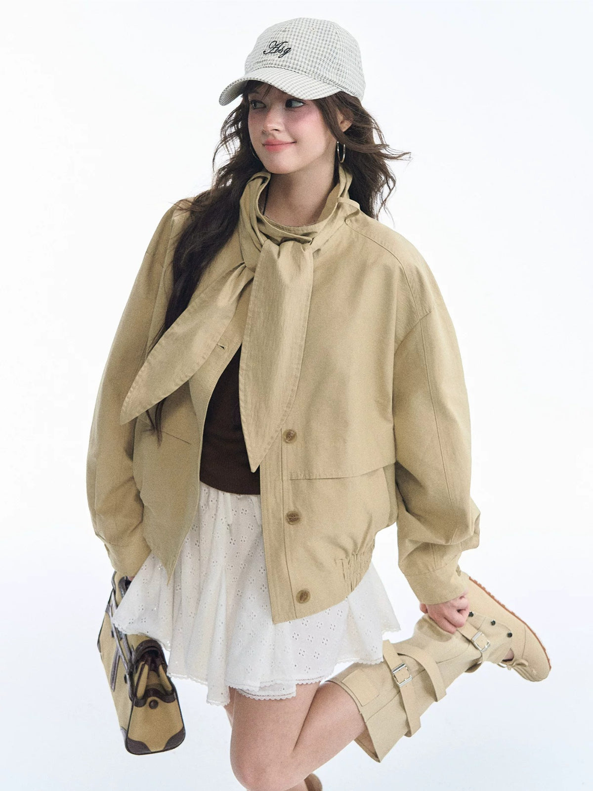 Vintage Detachable Bunny Ear Jacket