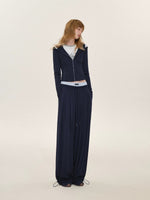Colorblock Hoodies & Pants Set