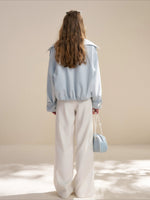 Double-Breasted Trench Jacket