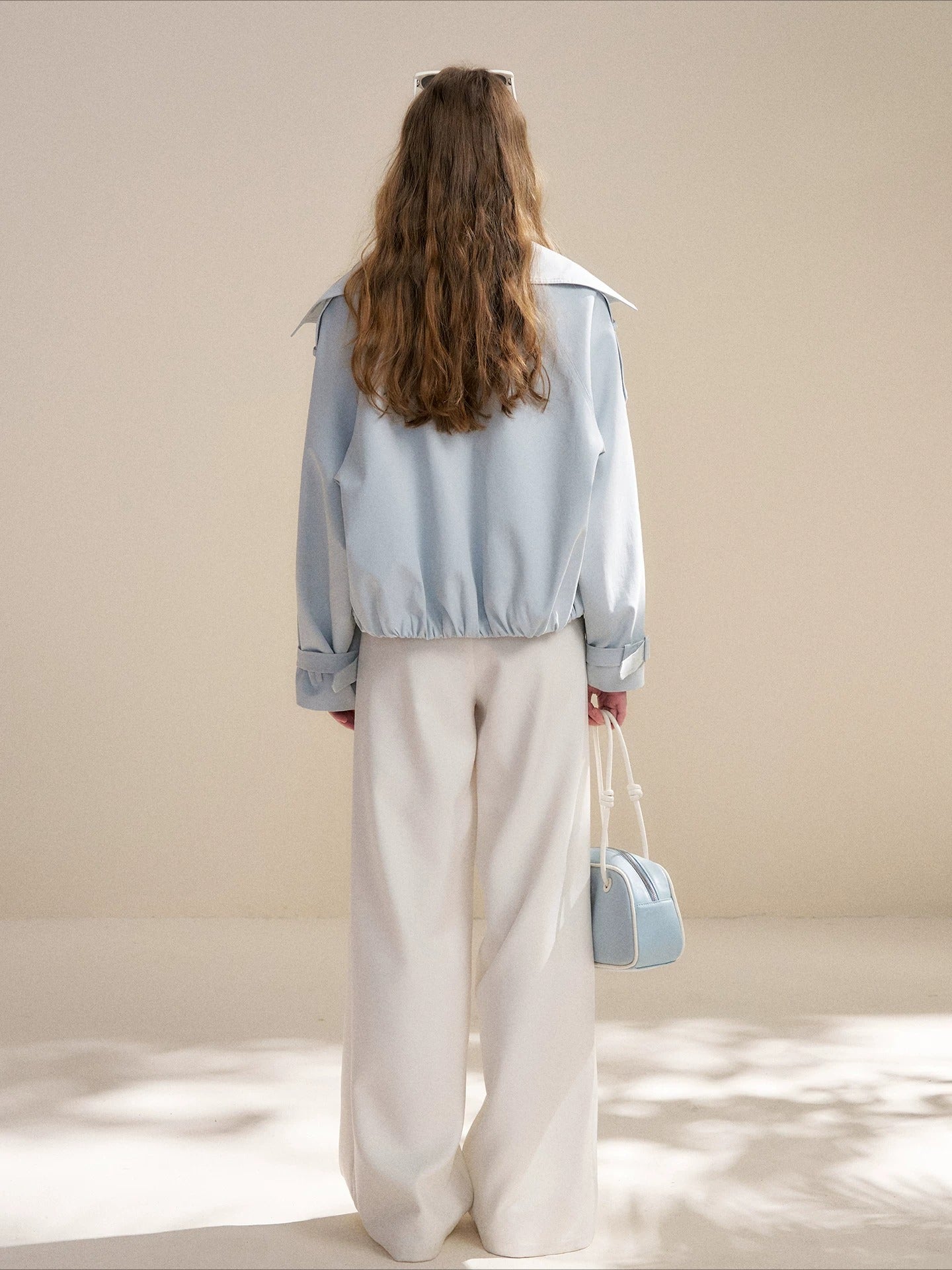 Double-Breasted Trench Jacket