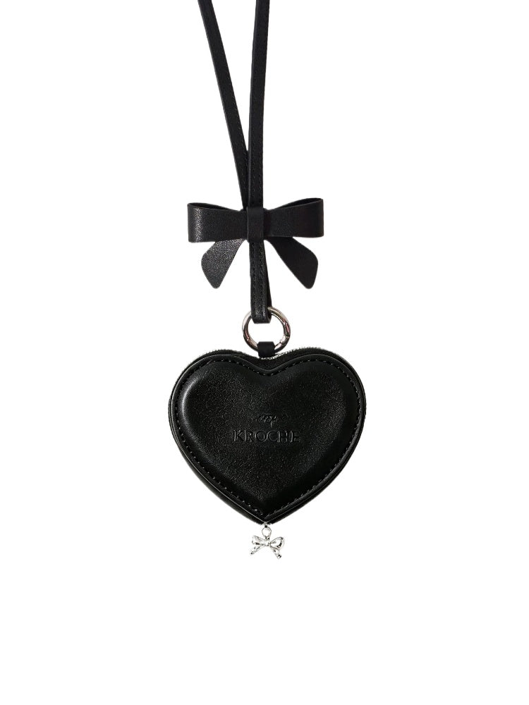 Heart Leather Bag