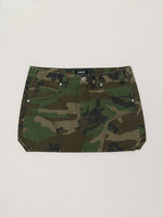 Compass Wild Origin Denim Skirt Desert Camouflage