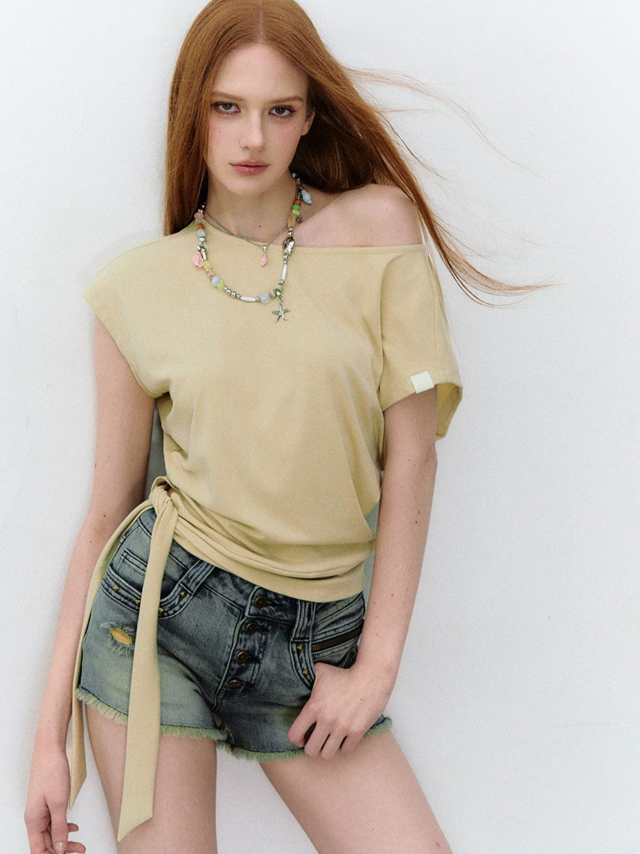 Freeform Off-Shoulder Tee