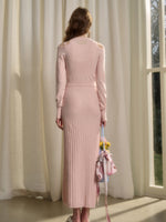 Lazy French Cardigan & Dress Set