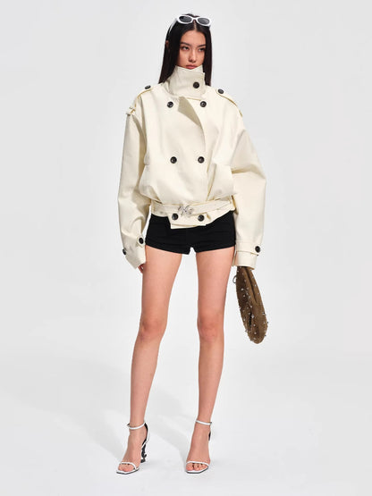 Lyocell Cotton Short Jacket