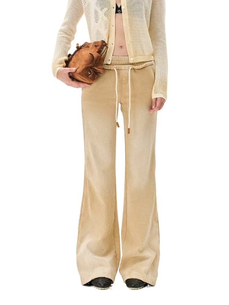 Faded Double Waist Pants