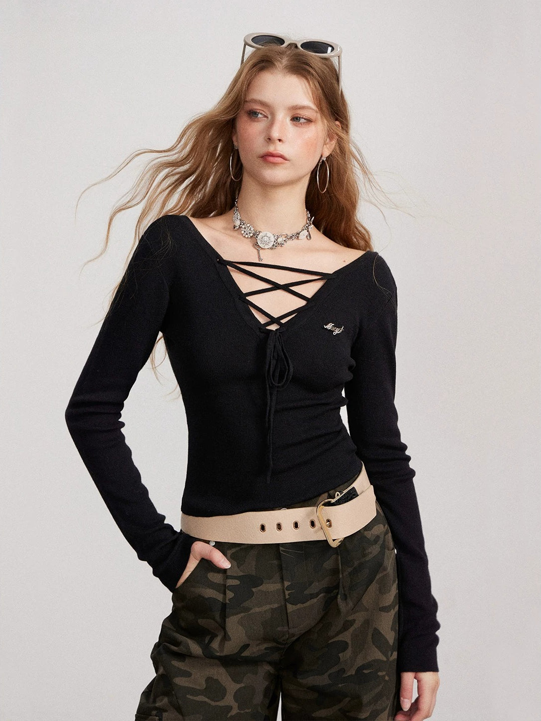 Reversible Knit Top