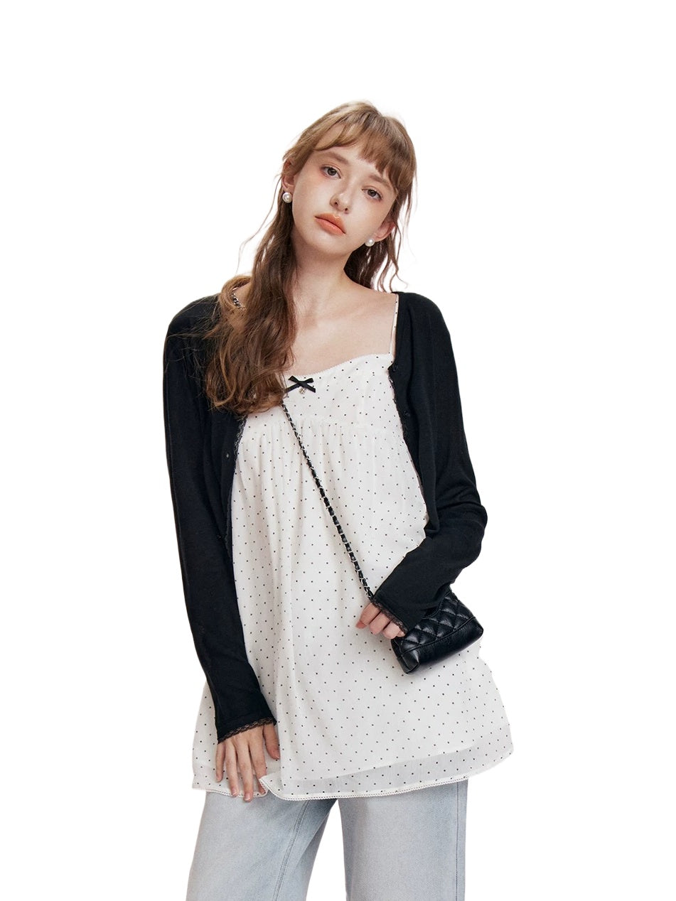 Bubble Dot Bow Dress