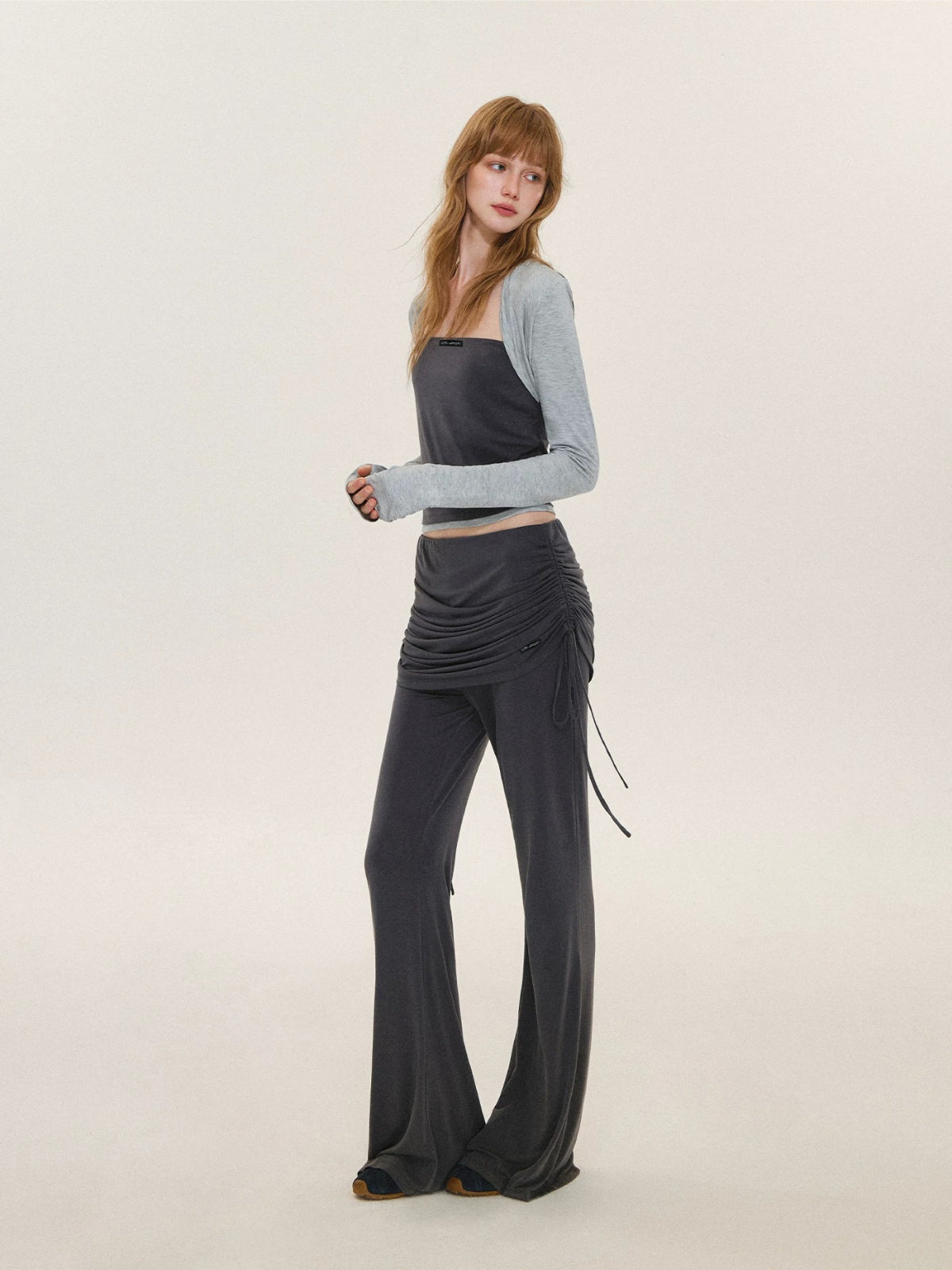 Contrast Panel Two-Piece Set