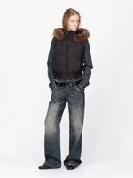 Detachable Sleeve Down Puffer Jacket