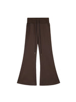 Drawstring Fleece-lined Hoodie & Pants Set