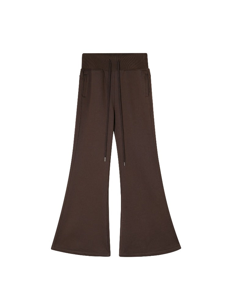 Drawstring Fleece-lined Hoodie &amp; Pants Set