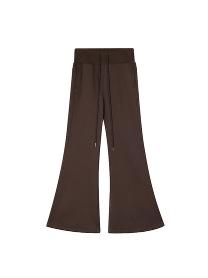 Drawstring Fleece-lined Hoodie &amp; Pants Set