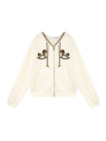Pony Beaded Hoodie Set