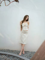 Lace Ruffle Two Piece Set