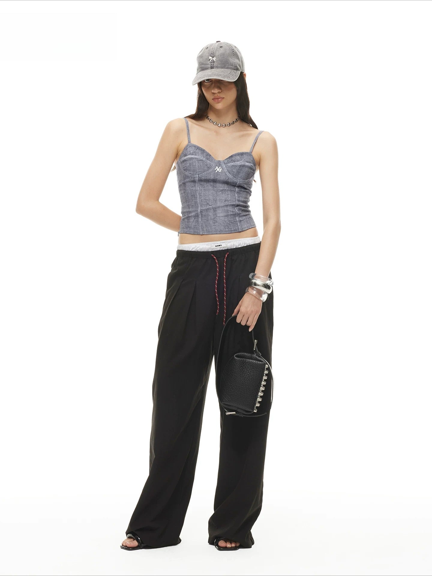 Verona Denim Corset Top