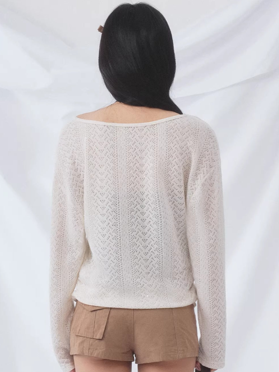 Beaded Cami Knit Set