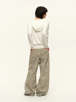 Lyocell Pleated Hoodie Top
