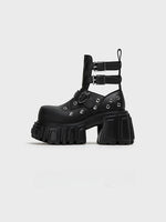 Chunky Roman Platform Boots