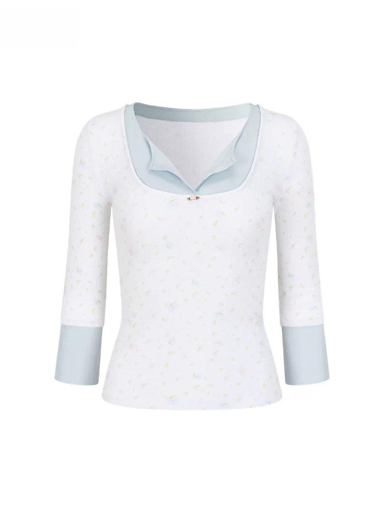 Floral Layered T-shirt