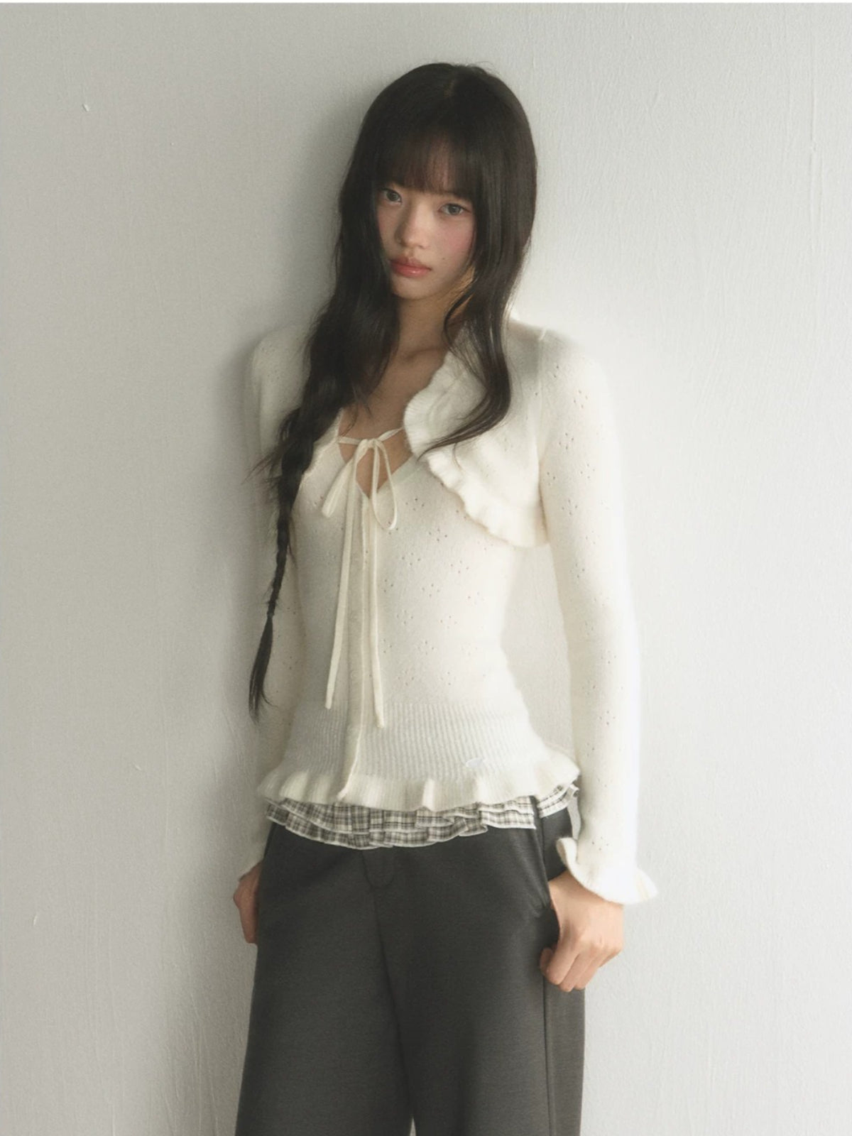 Lace Knit Layer Set