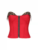 Animal Print Shorts Set