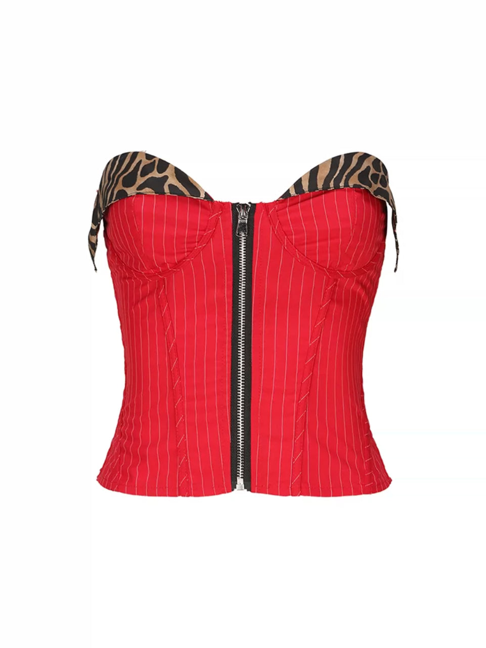 Animal Print Shorts Set