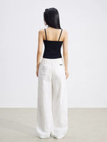Cooling Heart Wide-Leg Pants