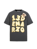 Cookie Illustration Round-Neck T-Shirt