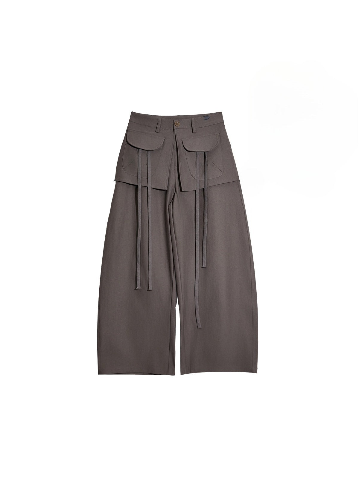 Drawstring Wide Leg Pants