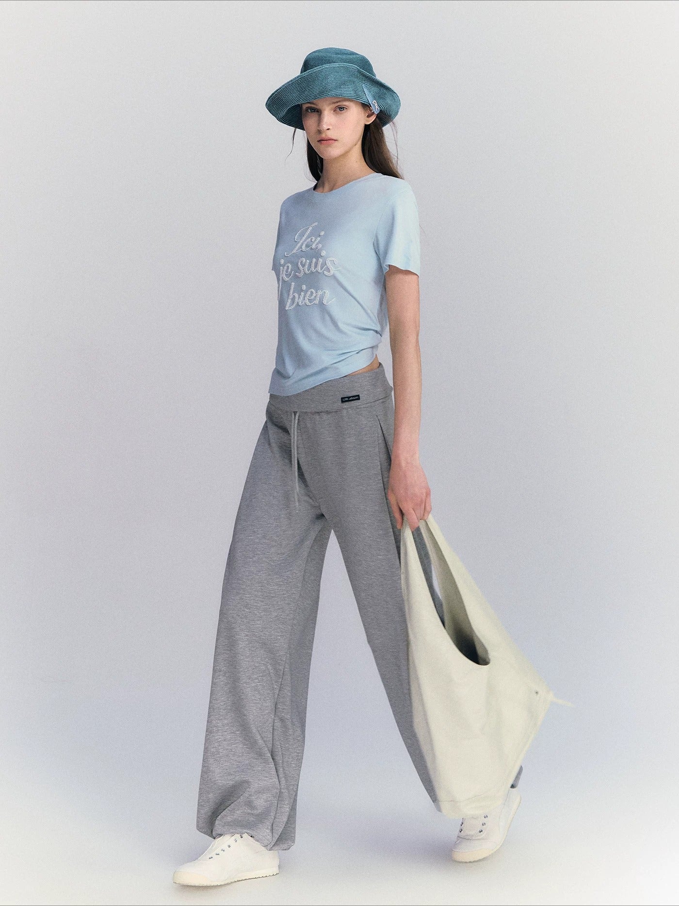 Beaded Letter T-shirt
