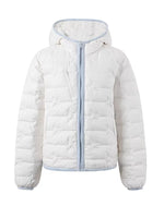 Star Quilted Hooded Down Jacket