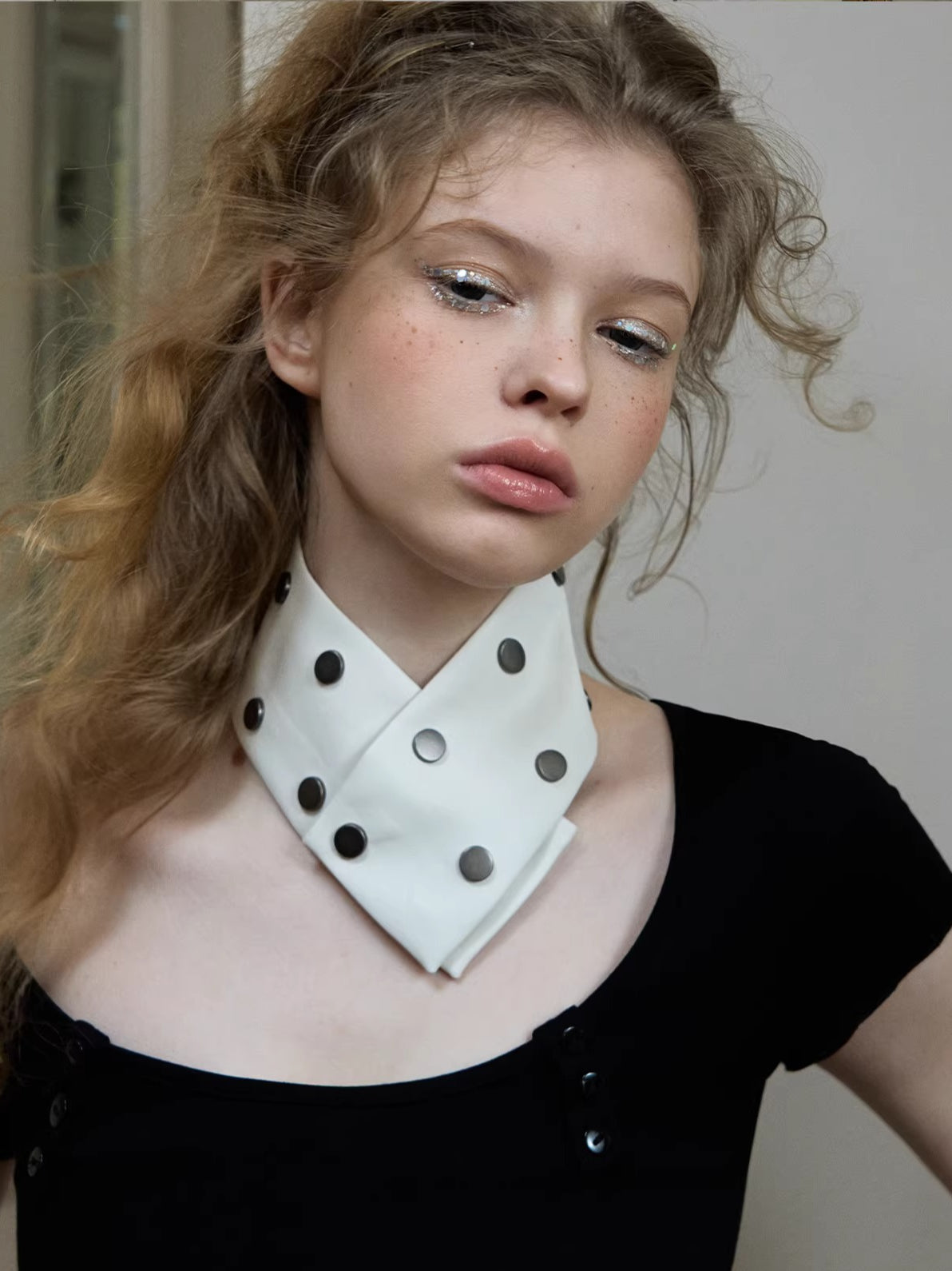 Studded PU Choker
