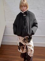 Belted Cocoon Down Jacket
