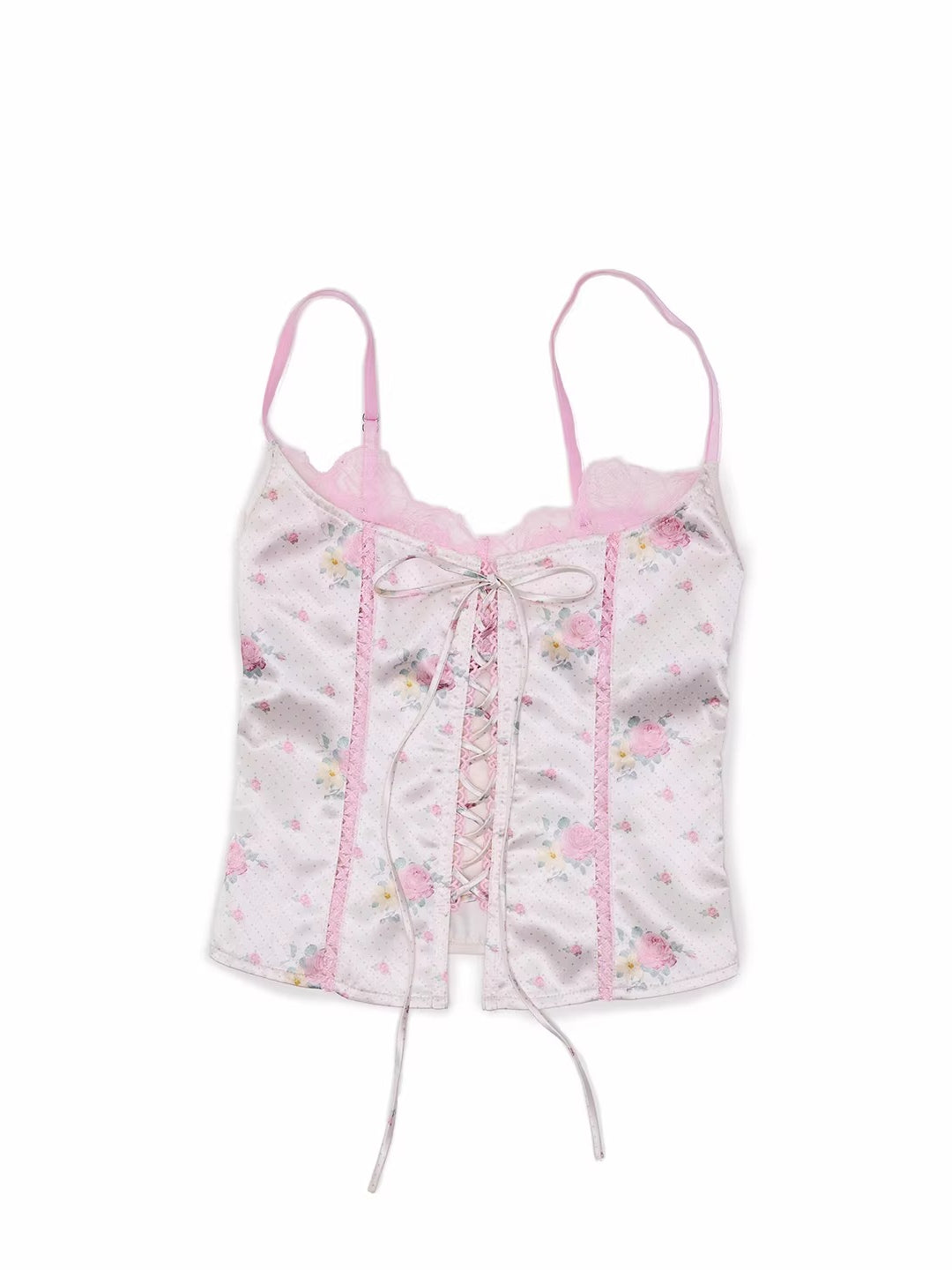 Satin Lace Corset