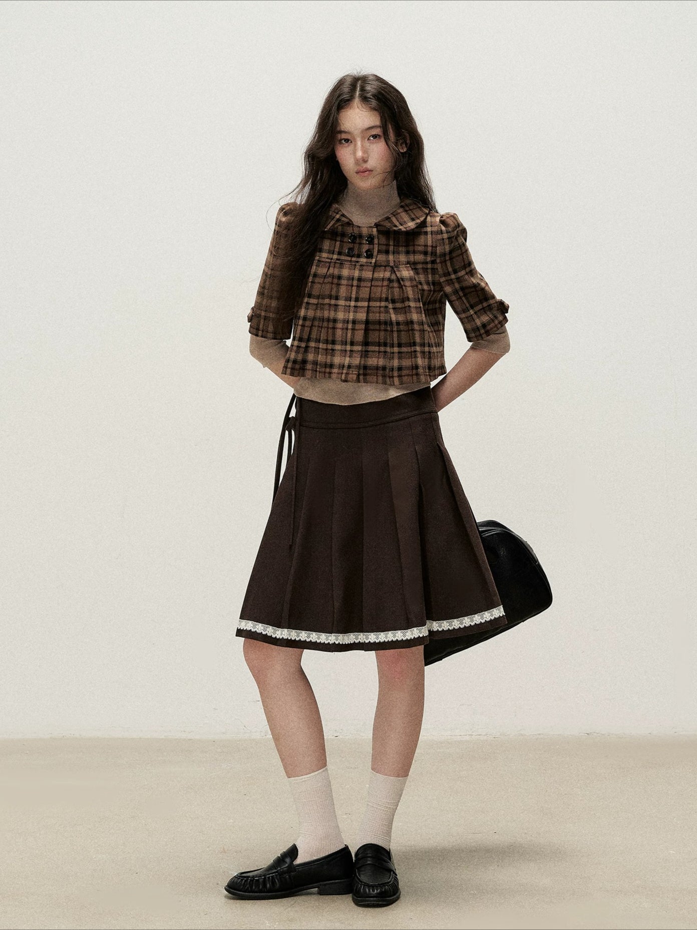 Peter Pan Wool Coat