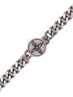 Cross Emblem Metal Bracelet
