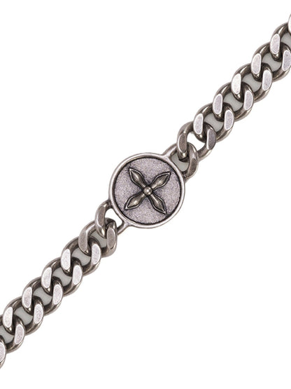 Cross Emblem Metal Bracelet
