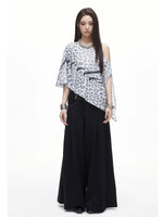 Studded Wide Leg Pants