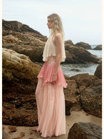 Laguna Lace Halter Maxi Dress
