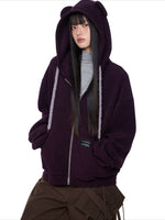 Bear Ear Hoodie Jacket