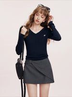 Bow A-Line Skirt